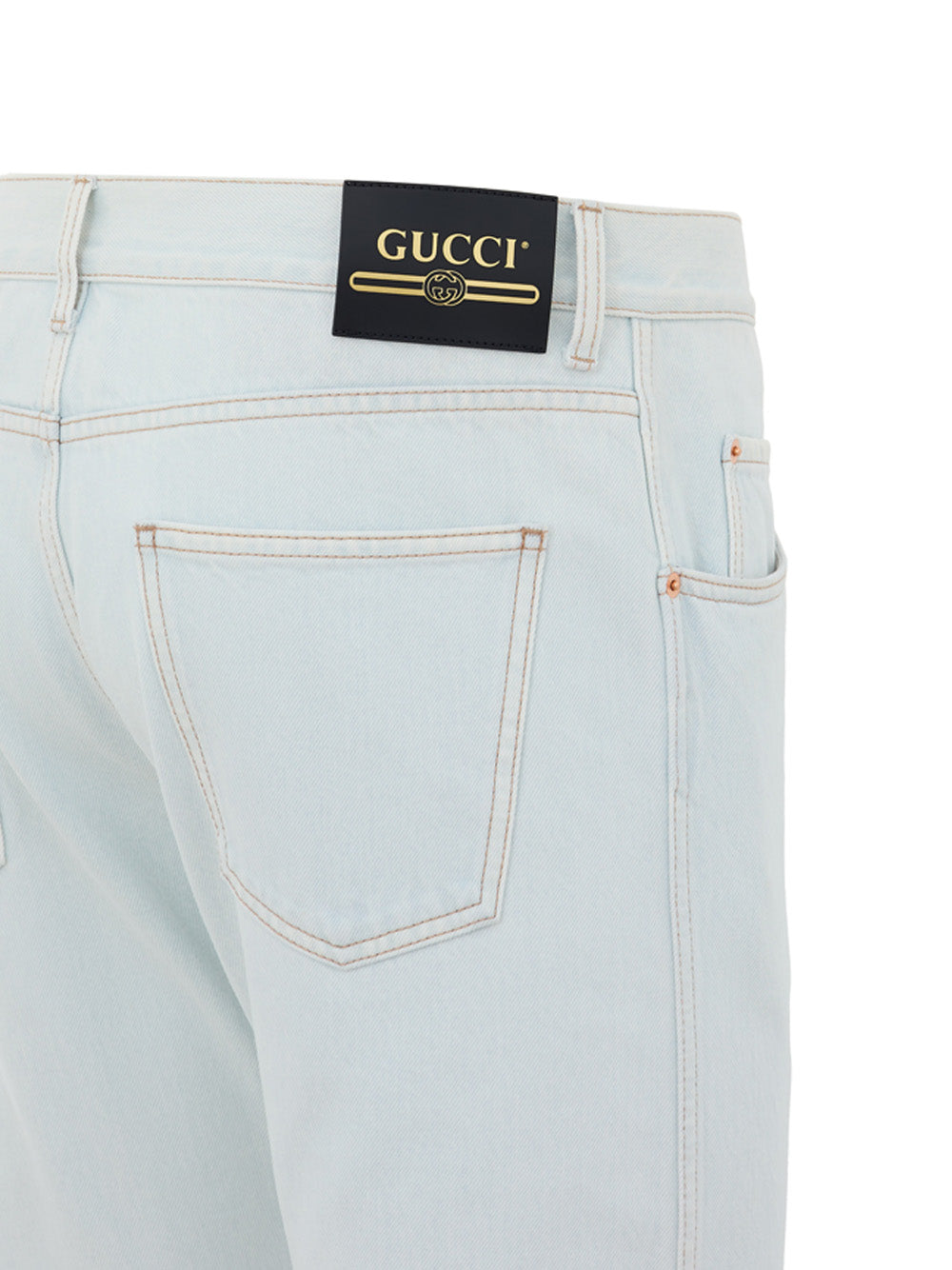 Jeans Denim Chiaro Relaxed Fit Gucci