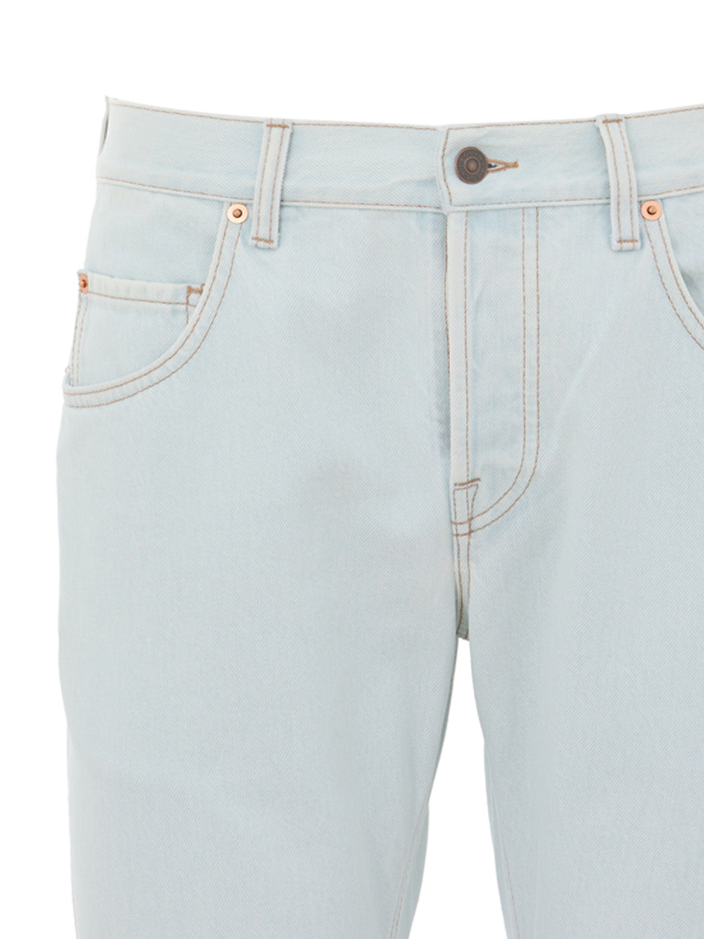 Jeans Denim Chiaro Relaxed Fit Gucci