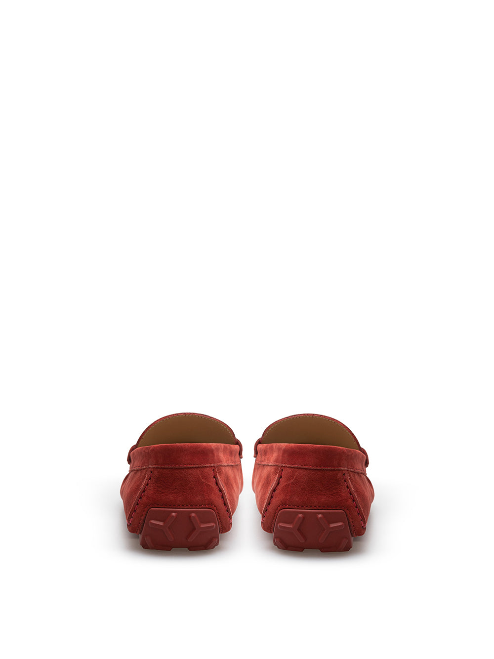 Bally Suede Bordeaux Penny Loafer