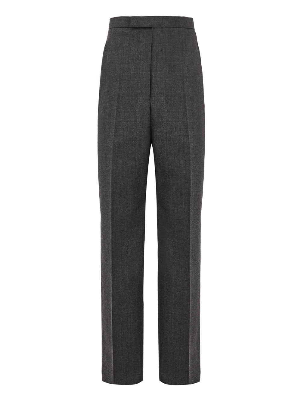 Thom Browne Grey Wool Tailored Trousers