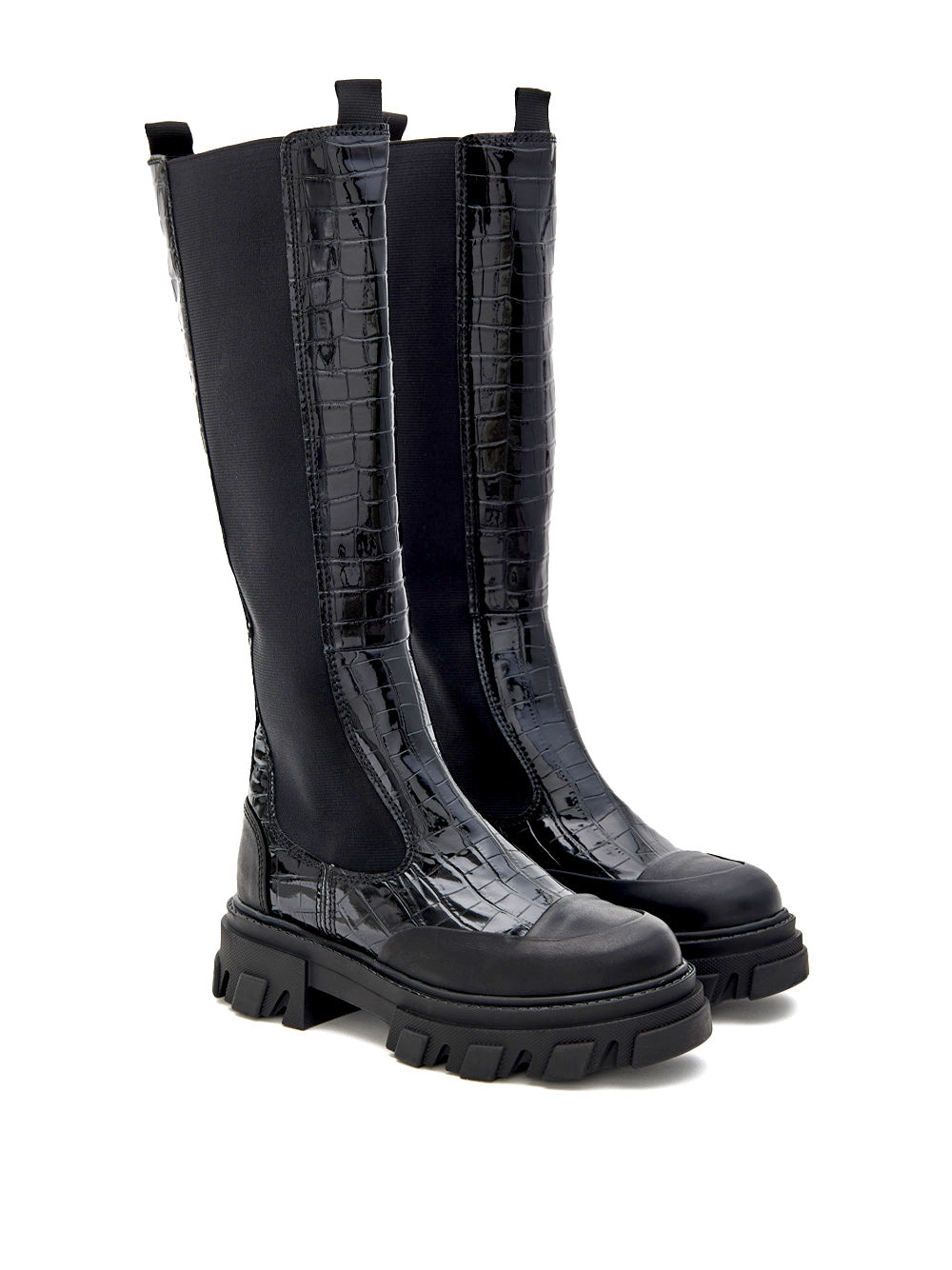 Ganni Women Chelsea Boots Black