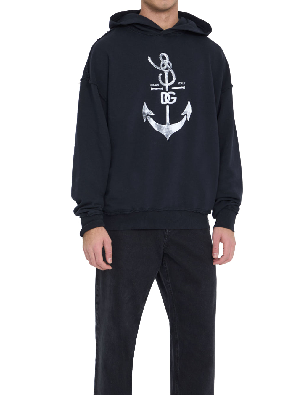 Dolce & Gabbana Hoodie with Marina Print.