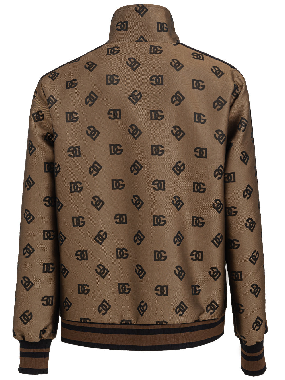 Dolce & Gabbana logo all-over zip jacket