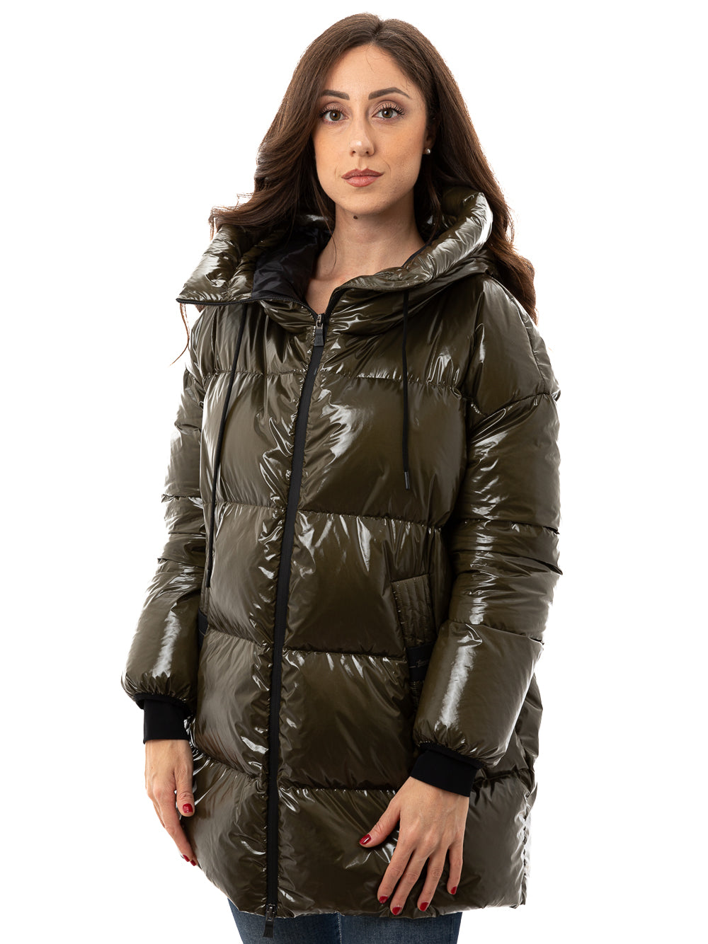 Herno hooded padded parka
