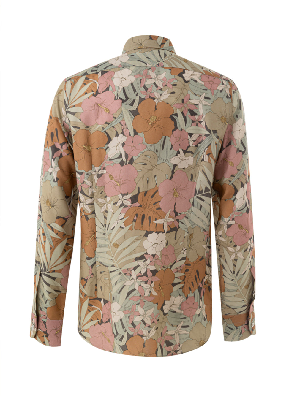 Tom Ford Multicolor Floral Print Shirt