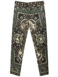 Cotton Pant with Dolce & Gabbana Puppet Print