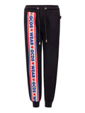 Black Jogging Pants with GCDS Logo