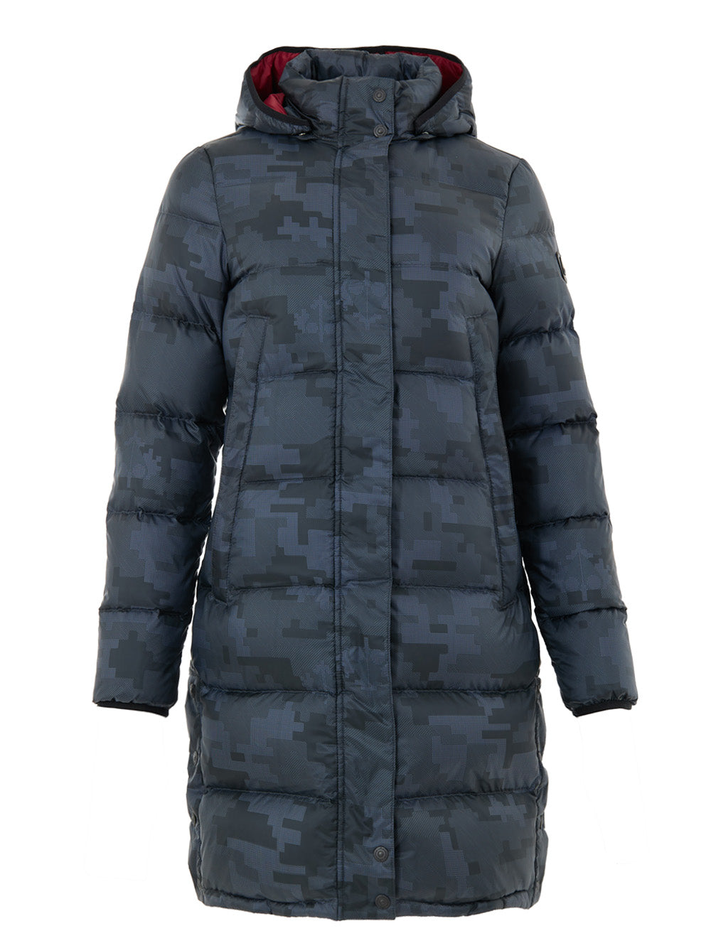 Moose Knuckles Women Down Jacket Dark Grey
