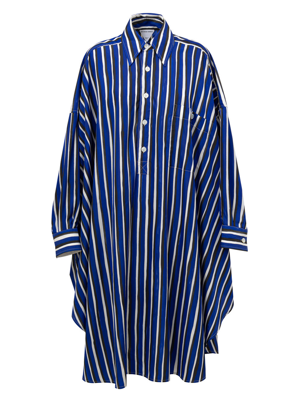 Bottega Veneta Women Shirt-Style Long Dress Blue