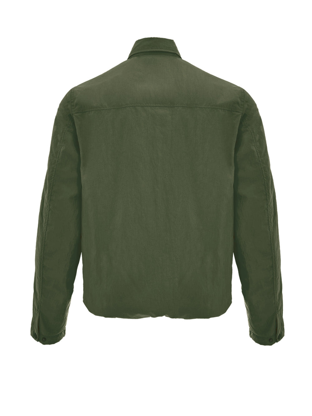 Paul & Shark Green Technical Fabric Overshirt Jacket