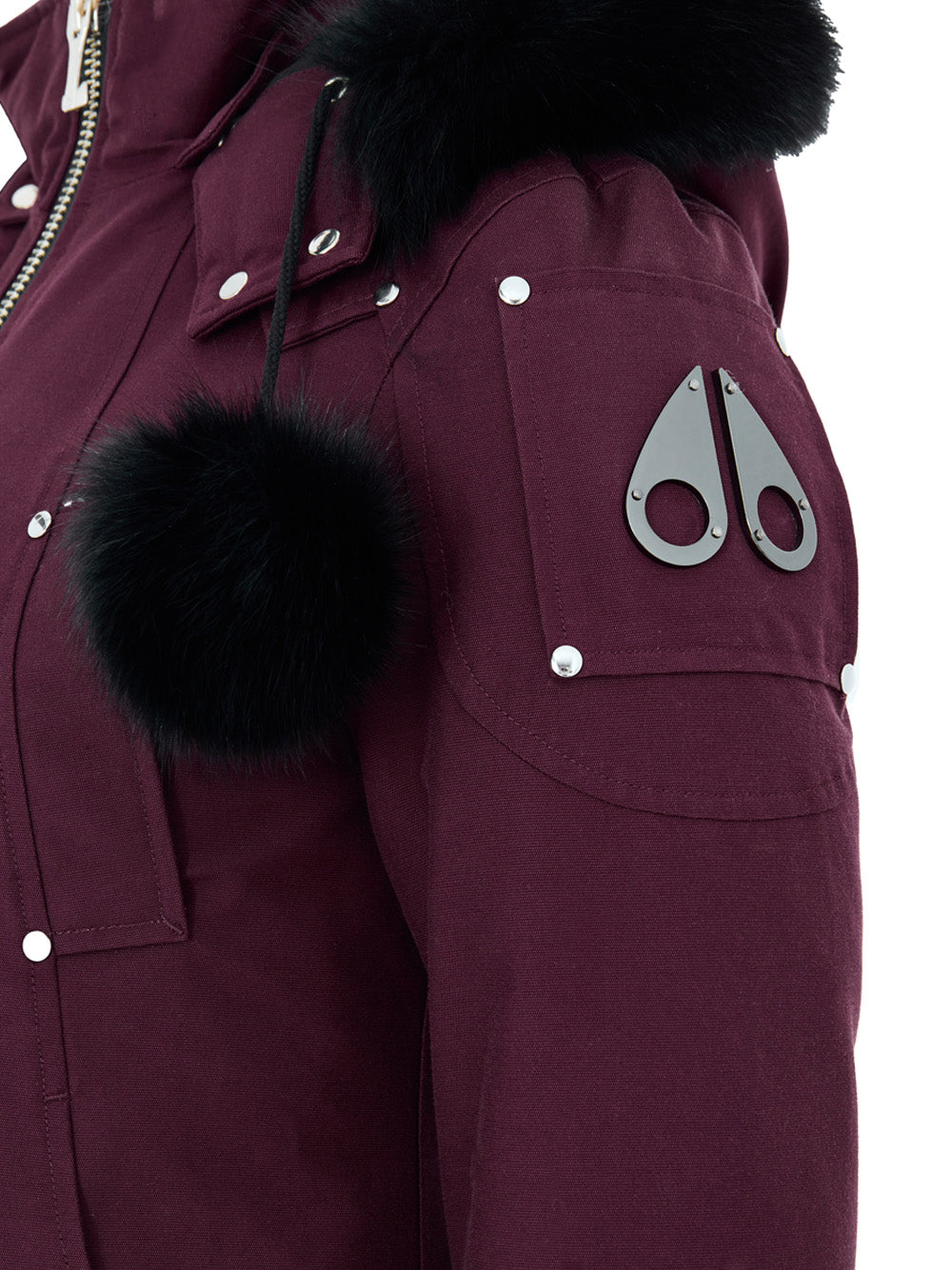 Moose Knuckles Women Bomber Burgundy