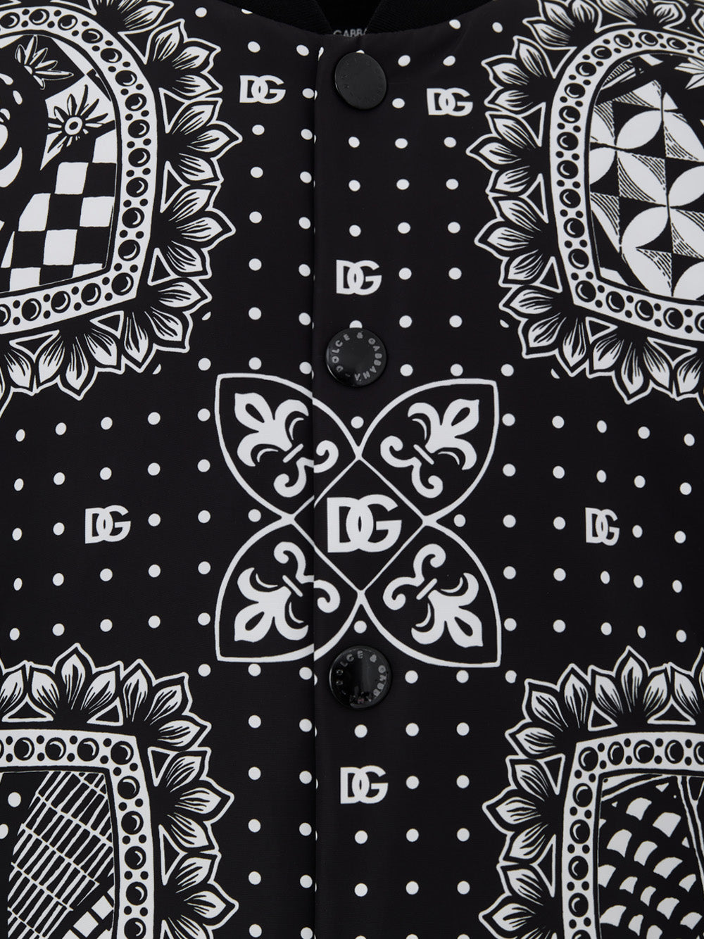Dolce & Gabbana Printed Bomber Jacket