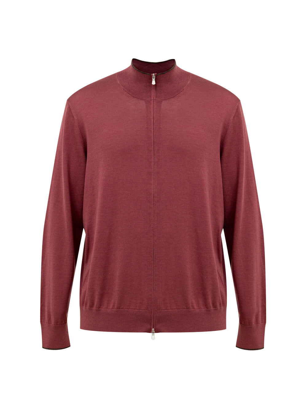 Gran Sasso Long Sleeve Zip-Up Sweater
