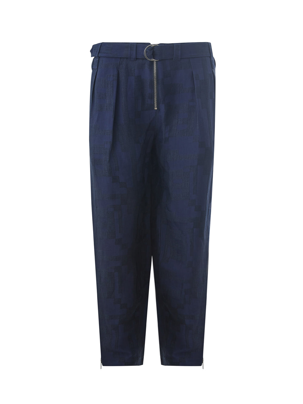 Emporio Armani Relaxed Fit Belt Pant