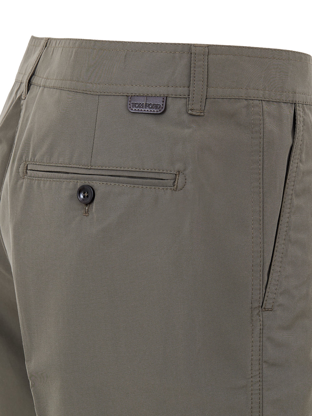 Tom Ford Men Bermuda Khaki Green