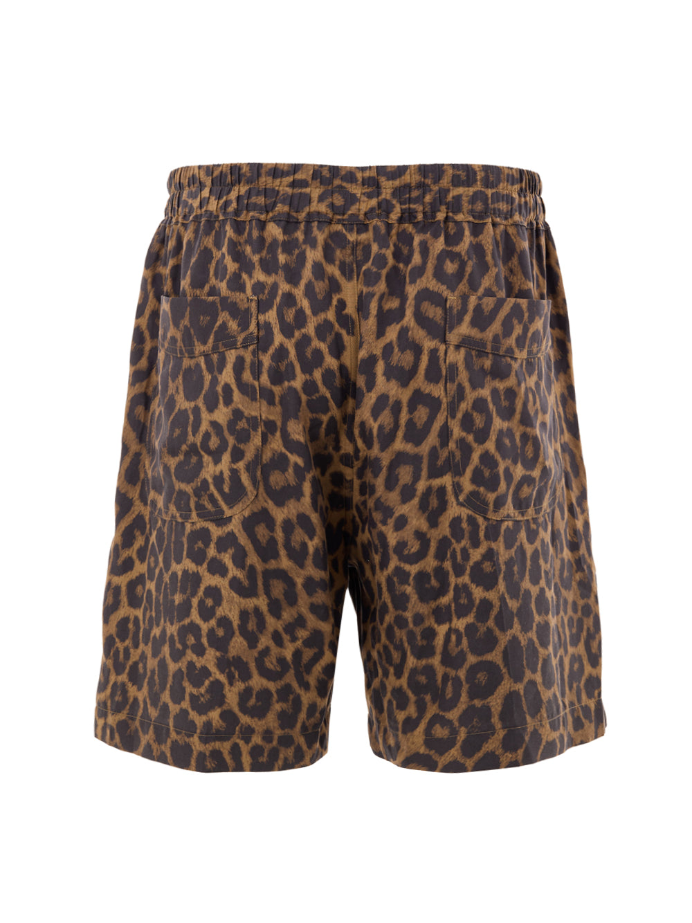 Tom Ford Men Shorts Leopard Print
