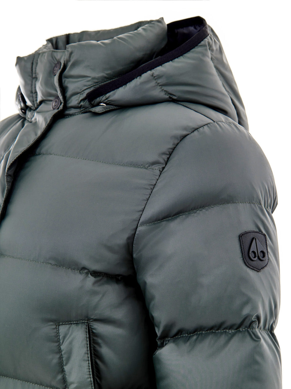 Moose Knuckles Women Down Jacket Green