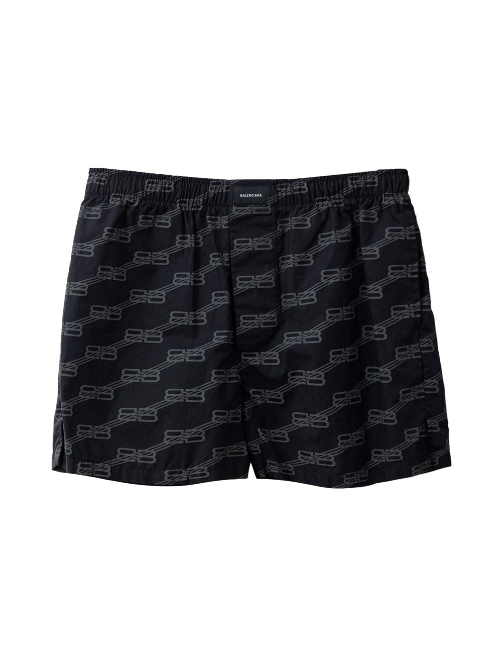 Balenciaga Allover Logo Shorts