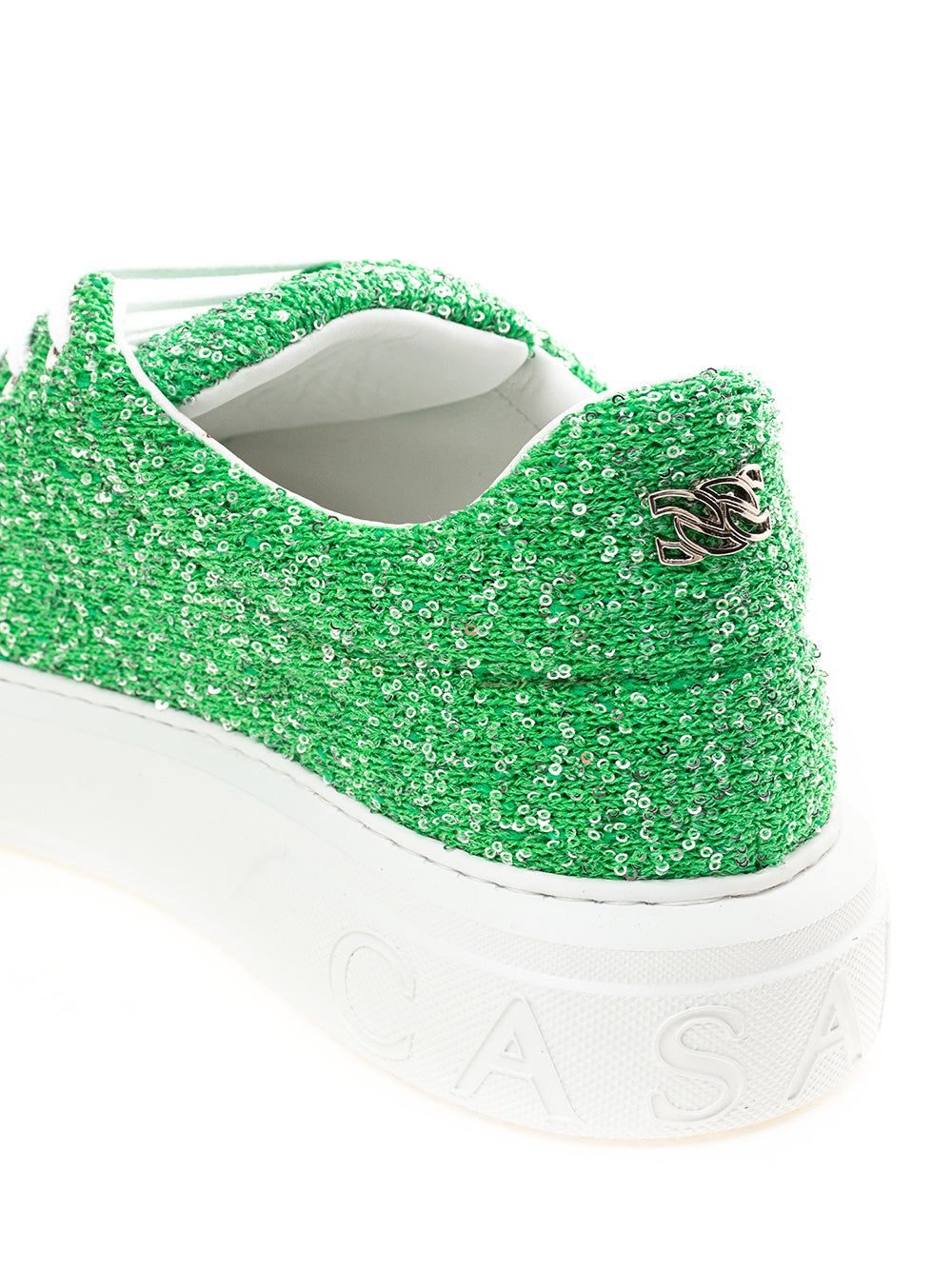 Casadei Off Road Disk Green Sneakers