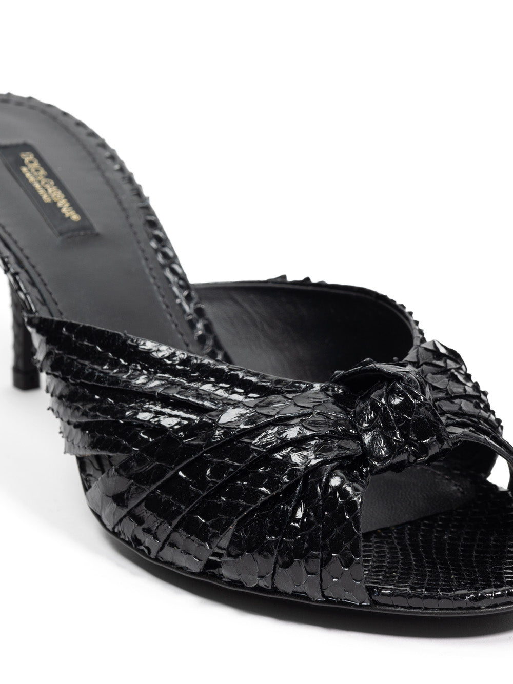 Dolce & Gabbana Python Leather Slipper