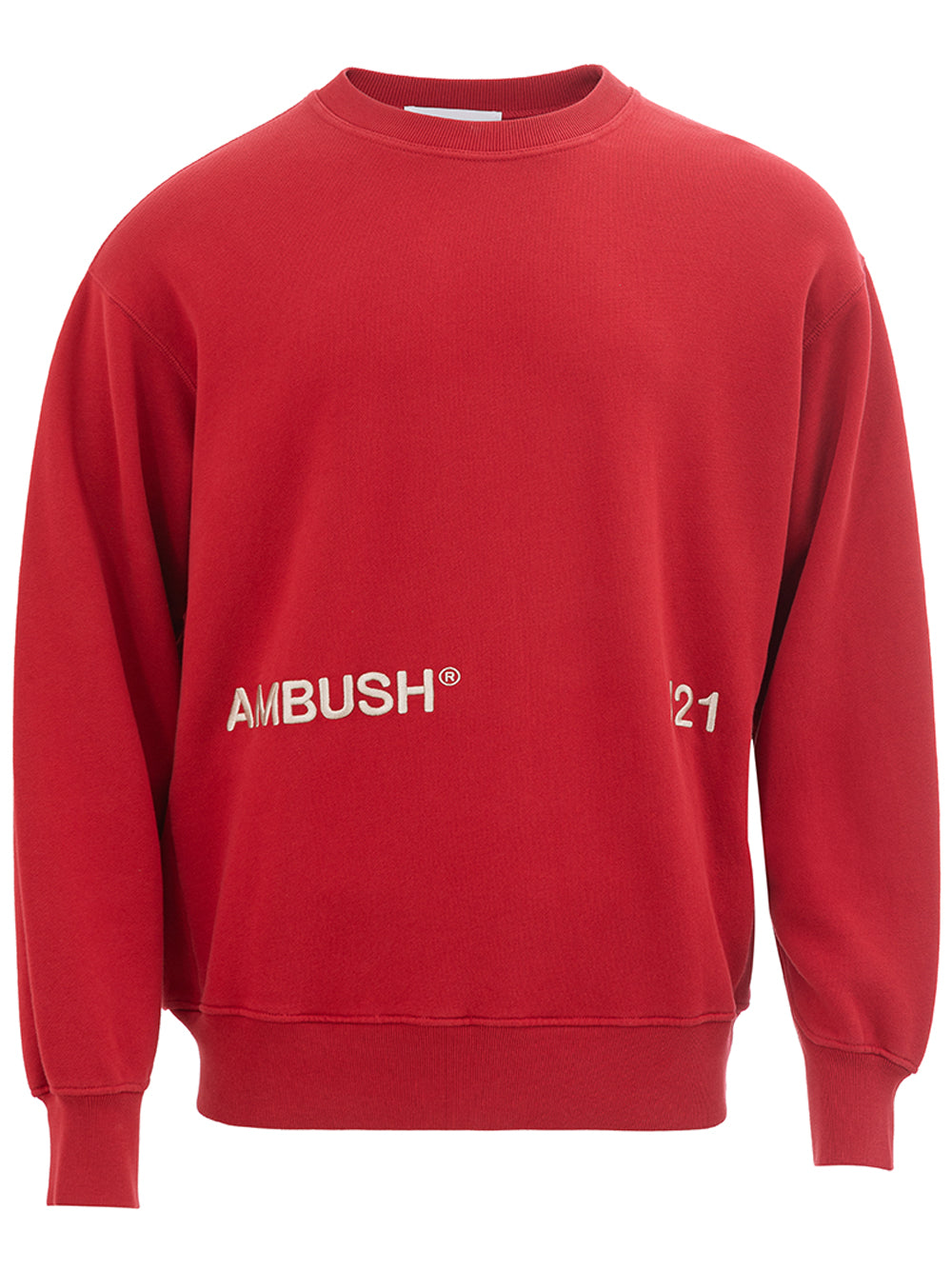 Red Sweatshirt with Ambush logo