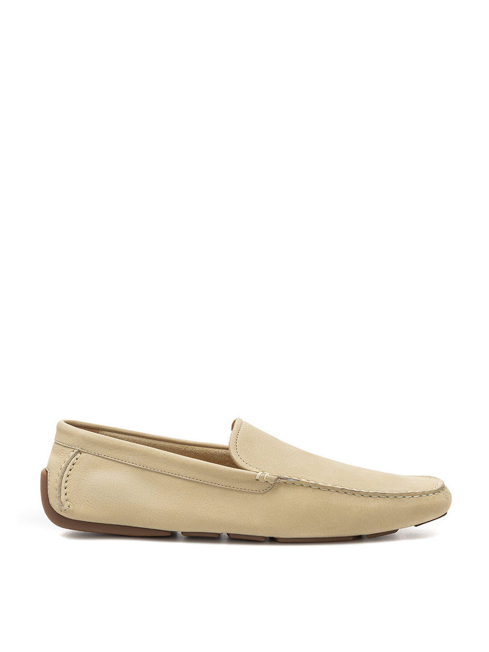 Beige Suede Loafer Bally