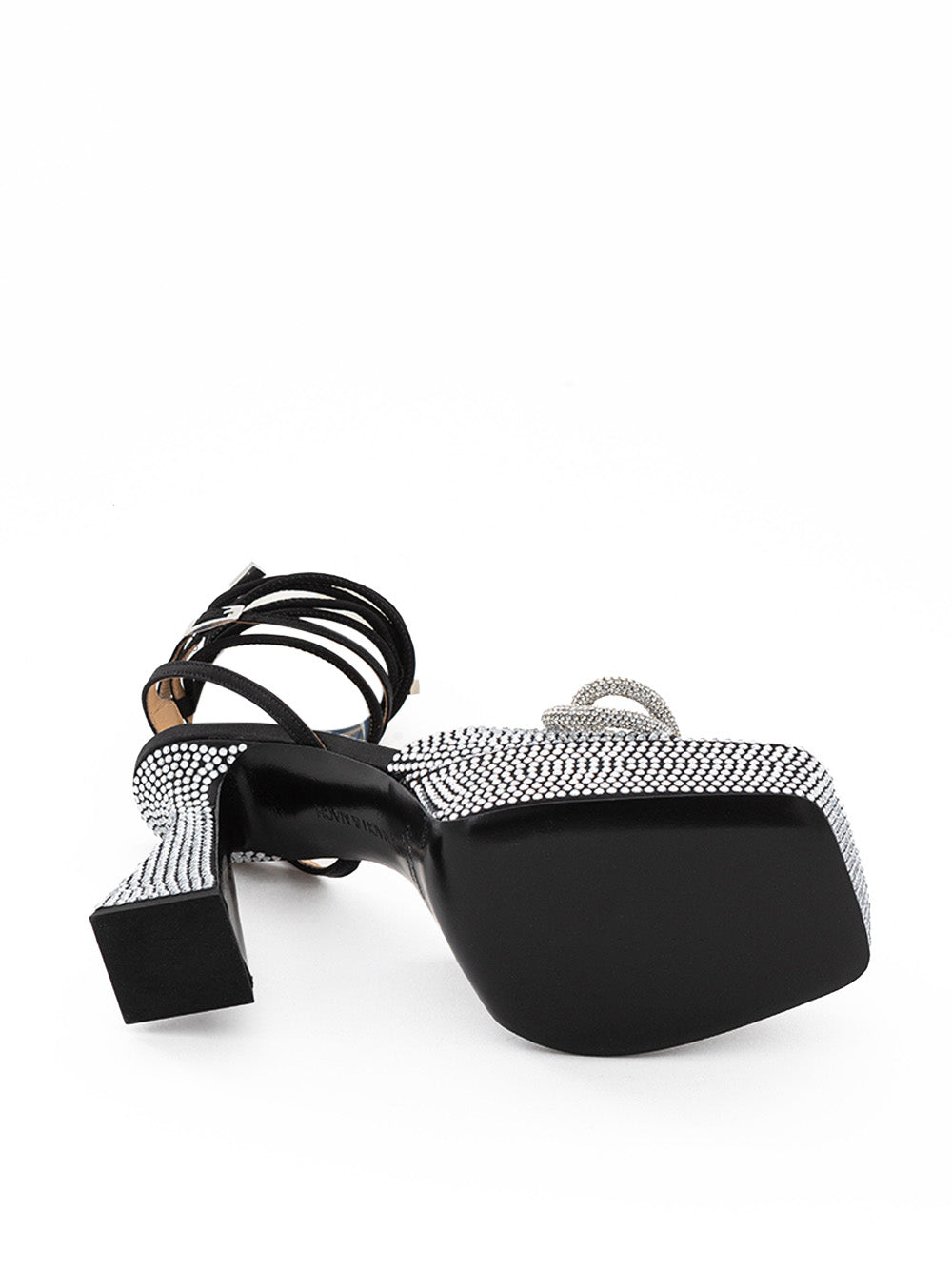 Mach & Mach Women Platform Heeled Sandals Black