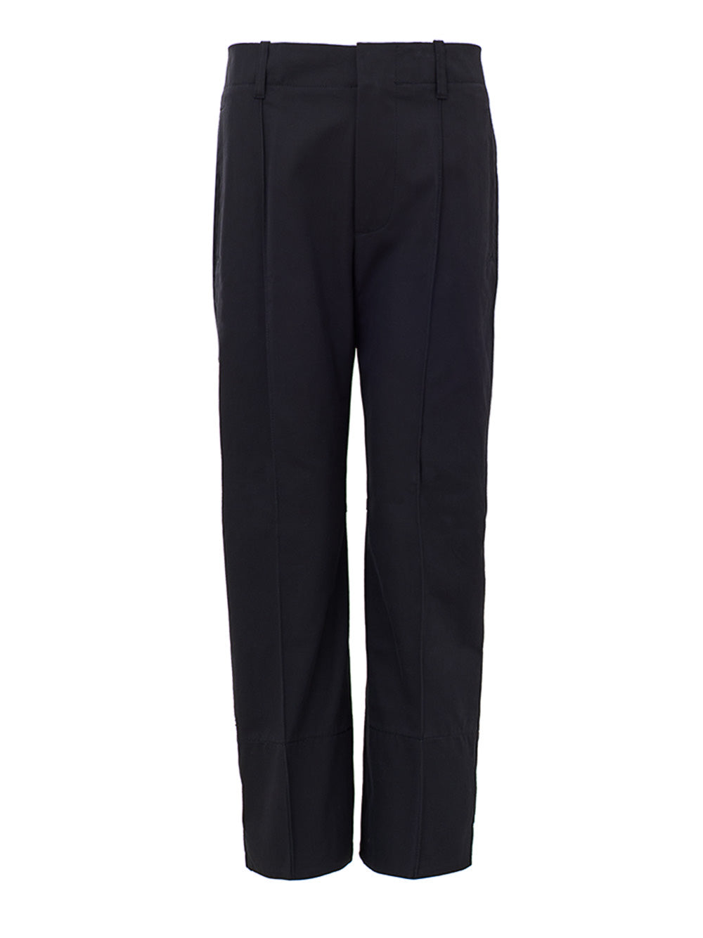 Bottega Veneta Navy Blue Twill Trousers