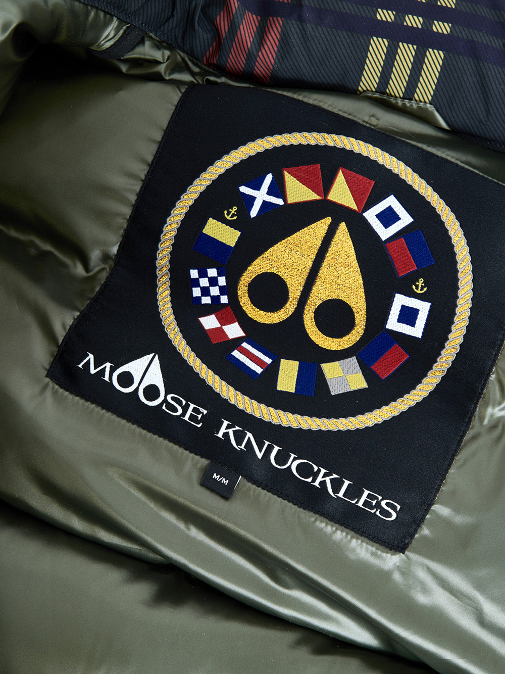 Moose Knuckles Men Bomber Multicolor