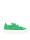 Casadei Off Road Disk Green Sneakers