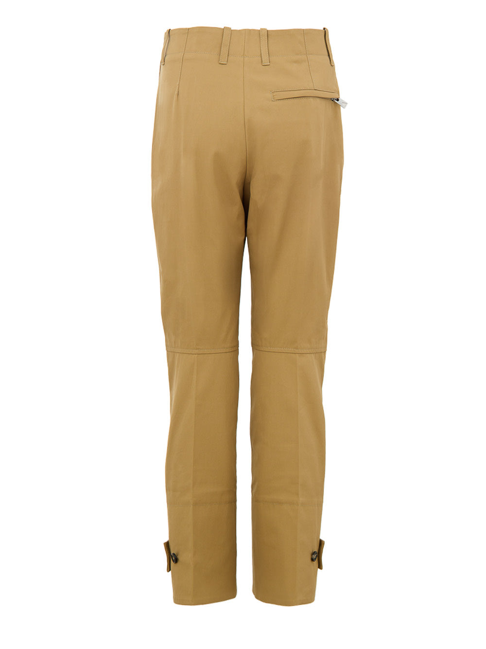 Beige Twill Trousers Bottega Veneta