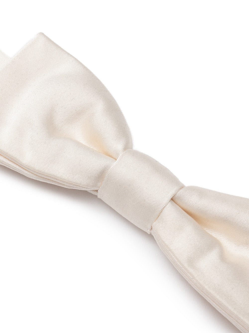 Dolce & Gabbana White Silk Bow Tie