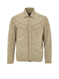 Paul & Shark Beige Technical Fabric Overshirt Jacket