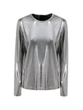 Tom Ford Women Knit Top Silver