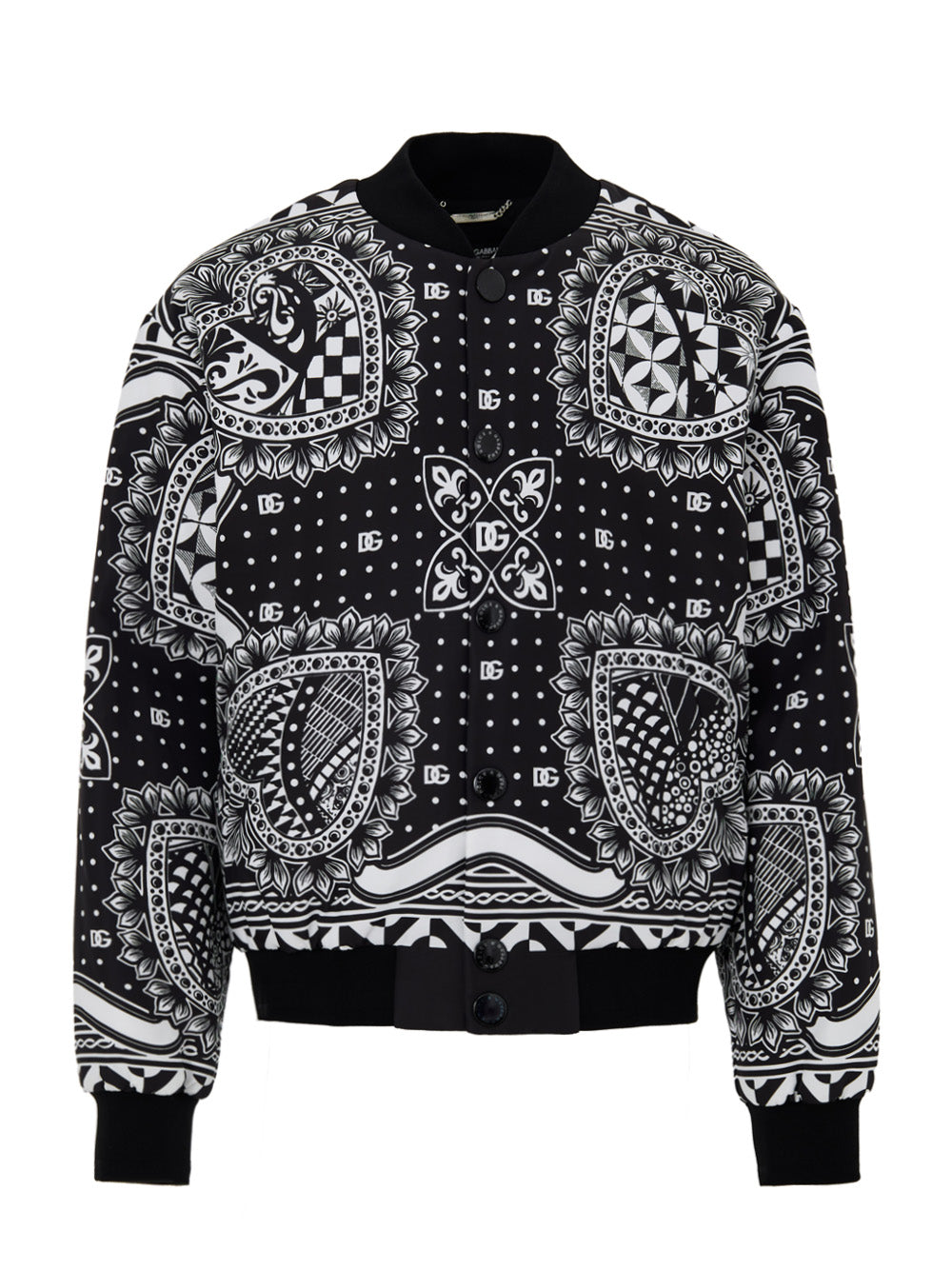 Dolce & Gabbana Printed Bomber Jacket