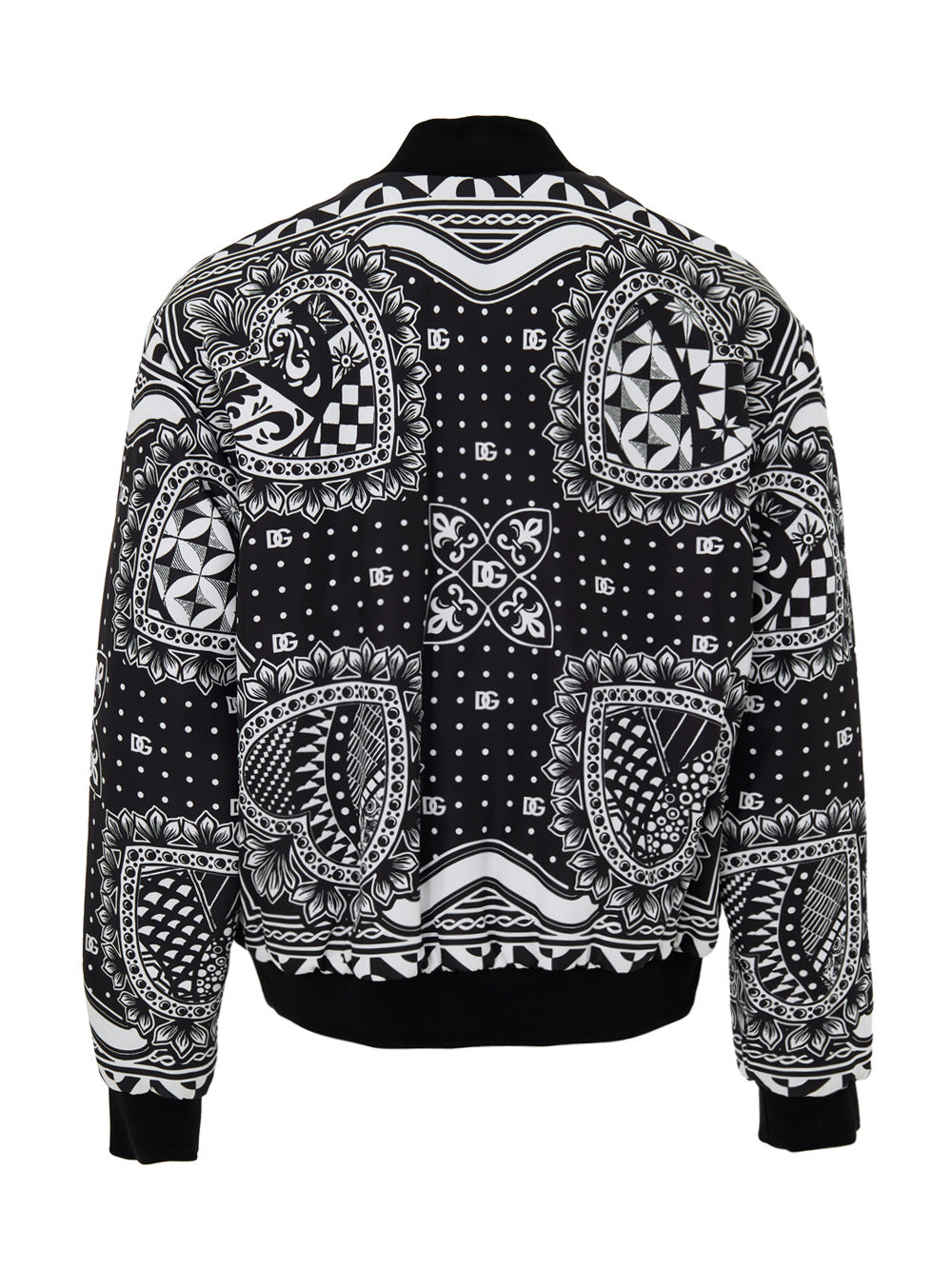 Dolce & Gabbana Printed Bomber Jacket