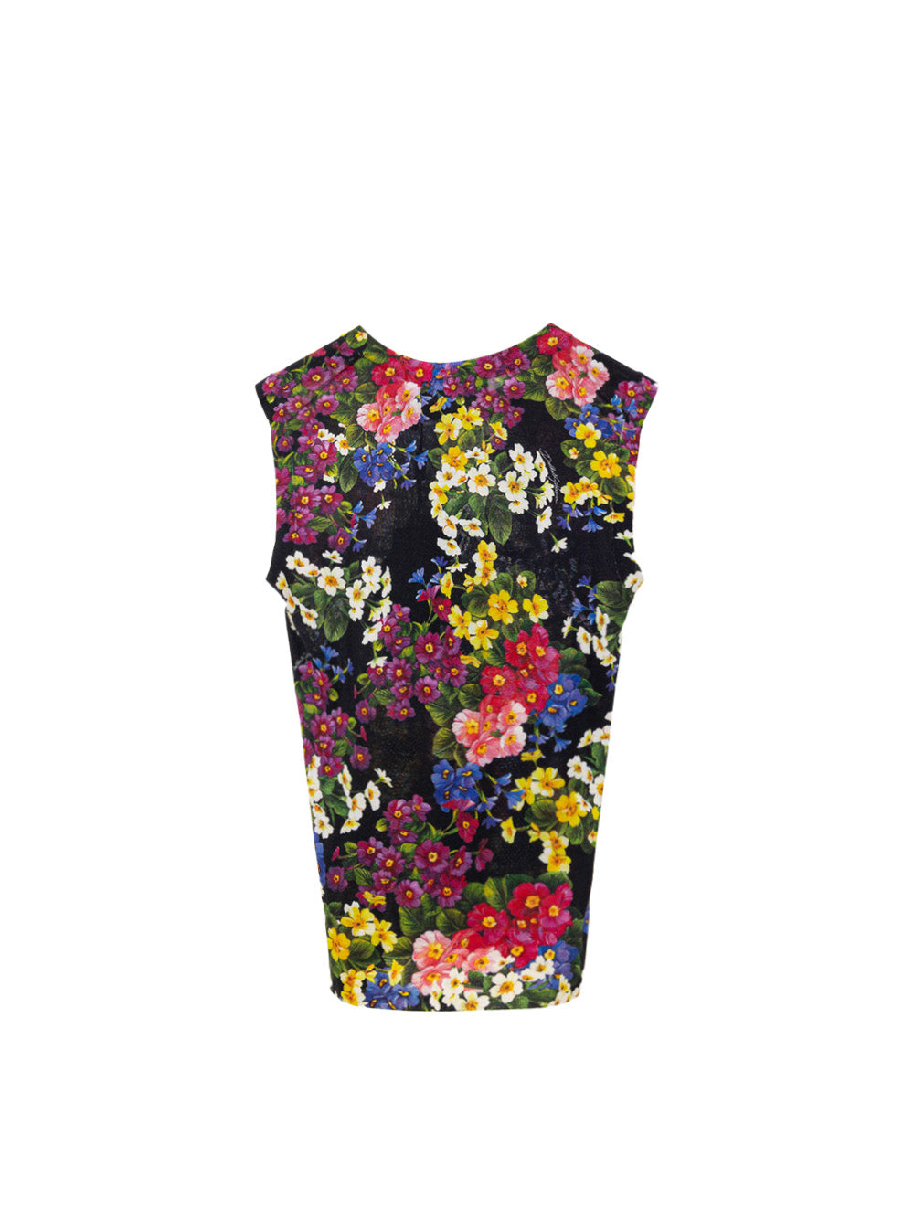 Dolce & Gabbana Floral Print Knitwear Top