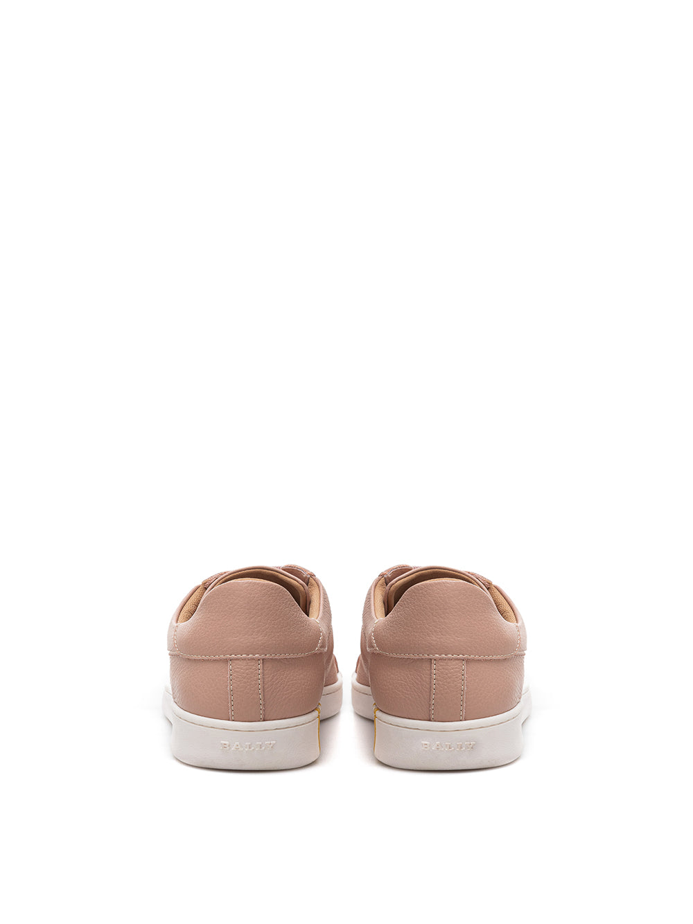 Pink Low Leather Sneakers Bally