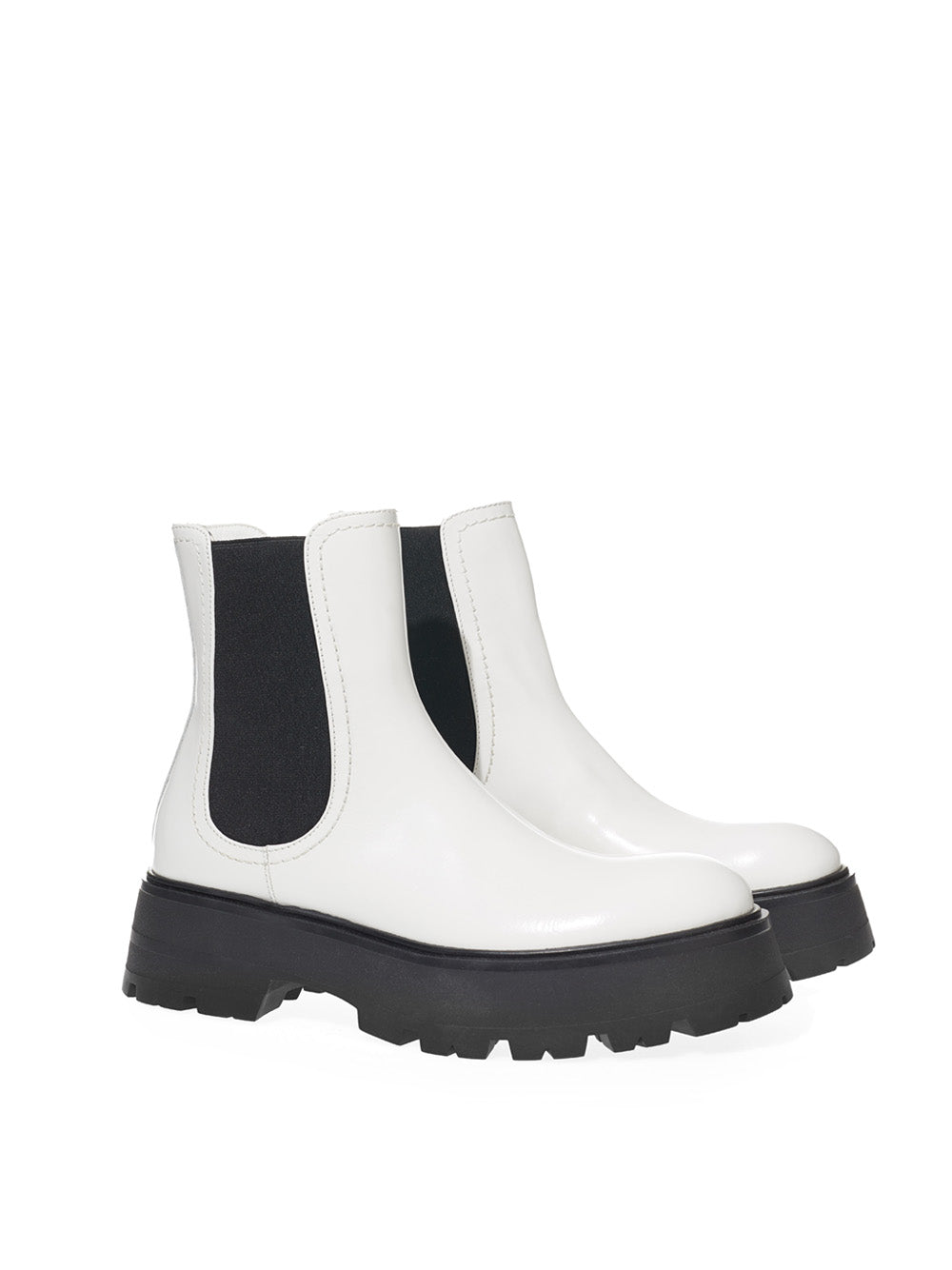 Alexander McQueen Two-Tone Chelsea Boots