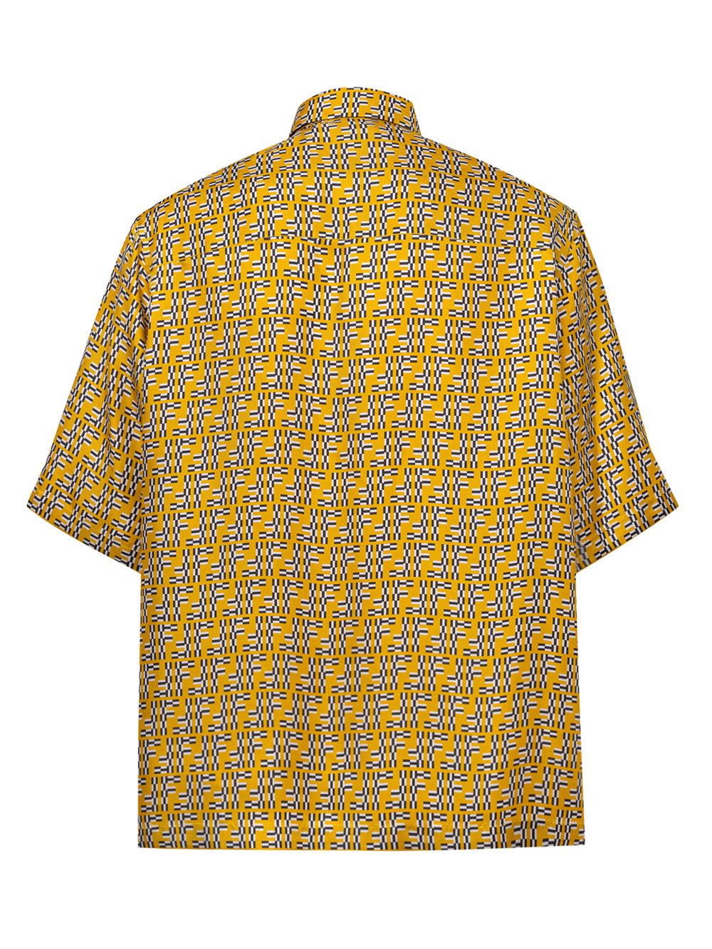 Fendi Men Half-Sleeve Shirt Yellow