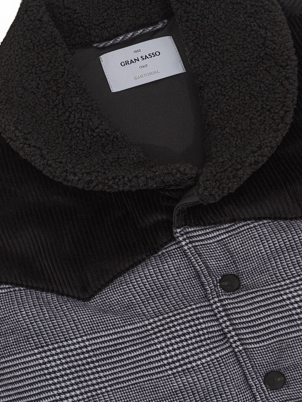Prince of Wales Padded Jacket Gran Sasso