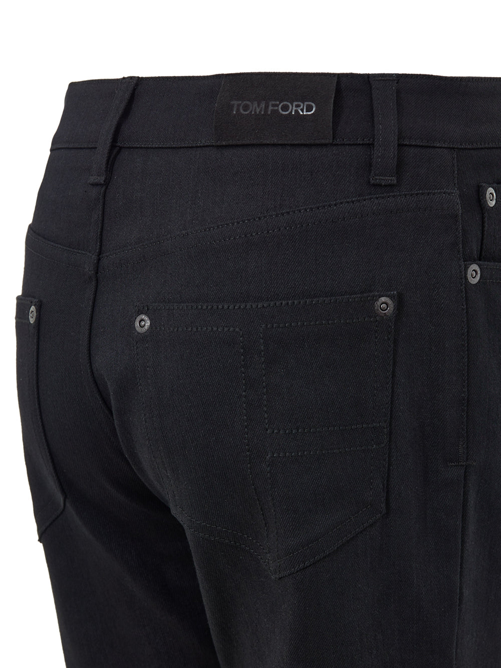 Tom Ford Black Stretch Denim Skinny Jeans