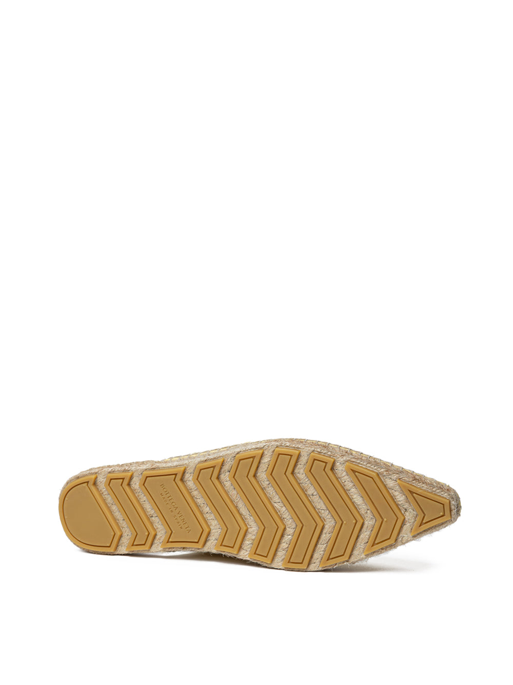Lagoon Espadrilles in Yellow with Intreccio Bottega Veneta
