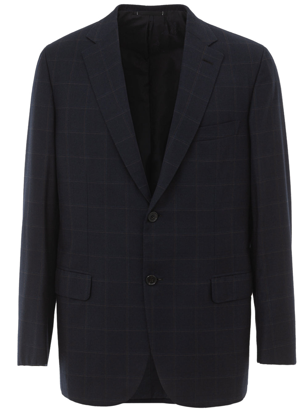 Brioni 'Ravello' Check Single Breasted Jacket