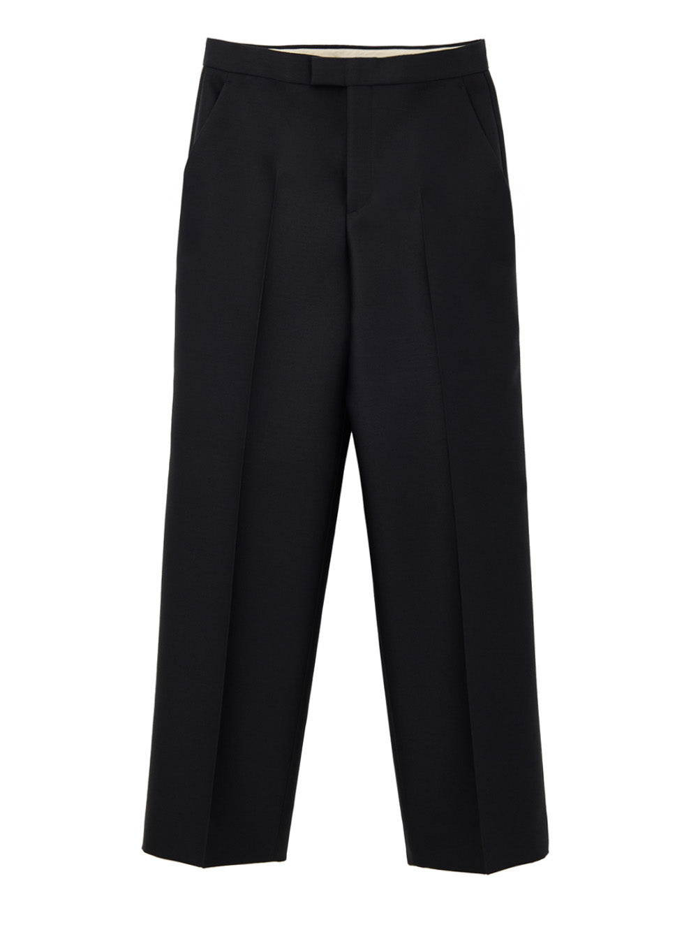 Black Tailored Trousers in Gucci Technical Fabric