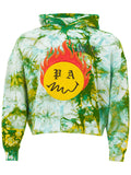 Palm Angels Tye And Dye Hooded Sweatshirt