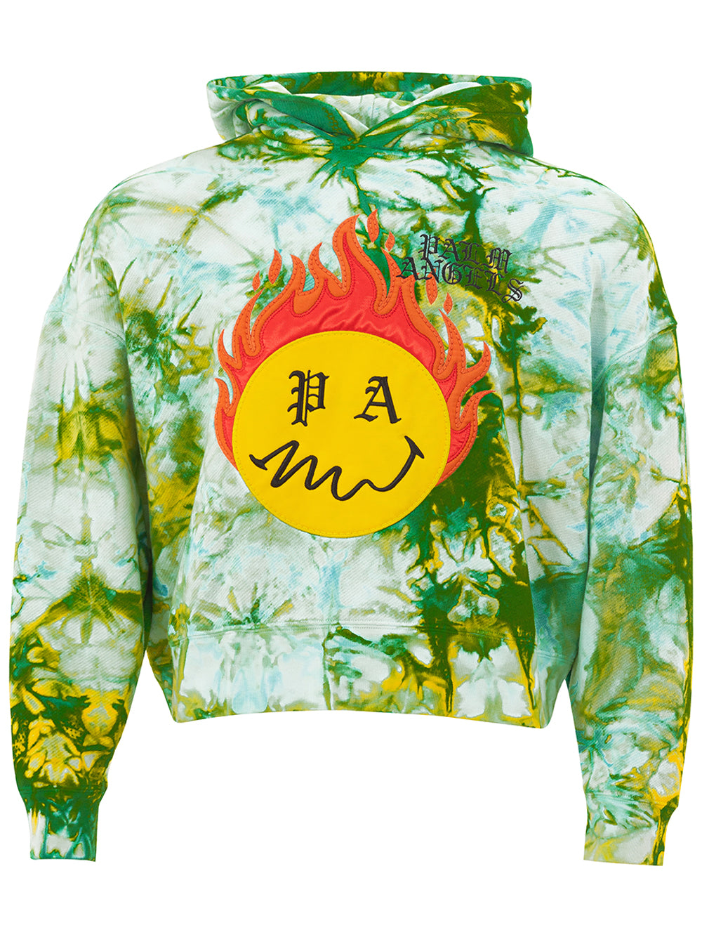 Palm Angels Tye And Dye Hooded Sweatshirt
