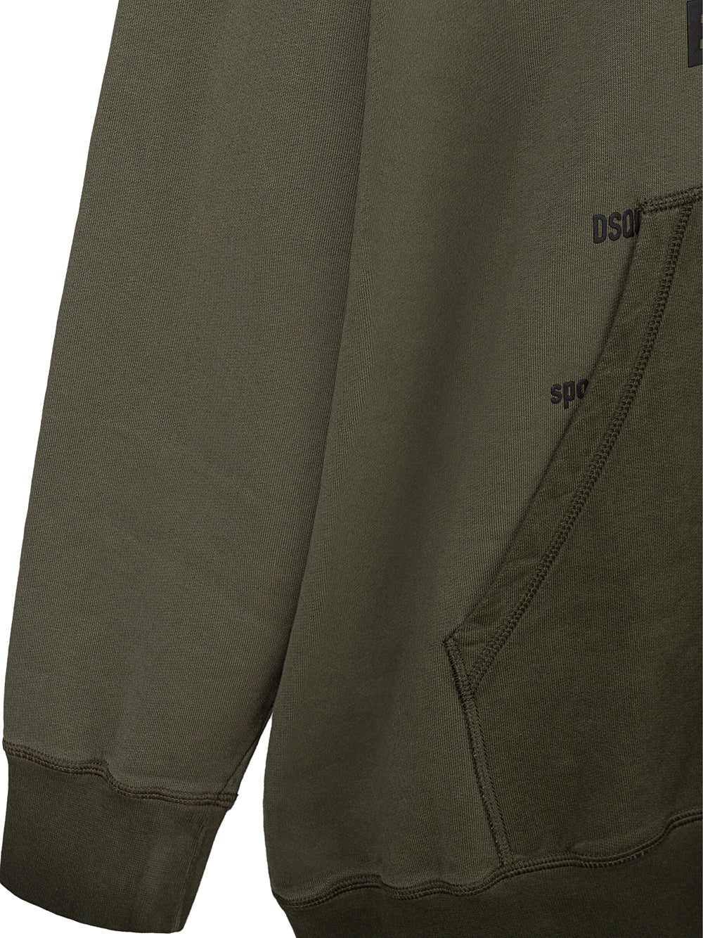 Oversized Sweatshirt with Dsquared2 Logo