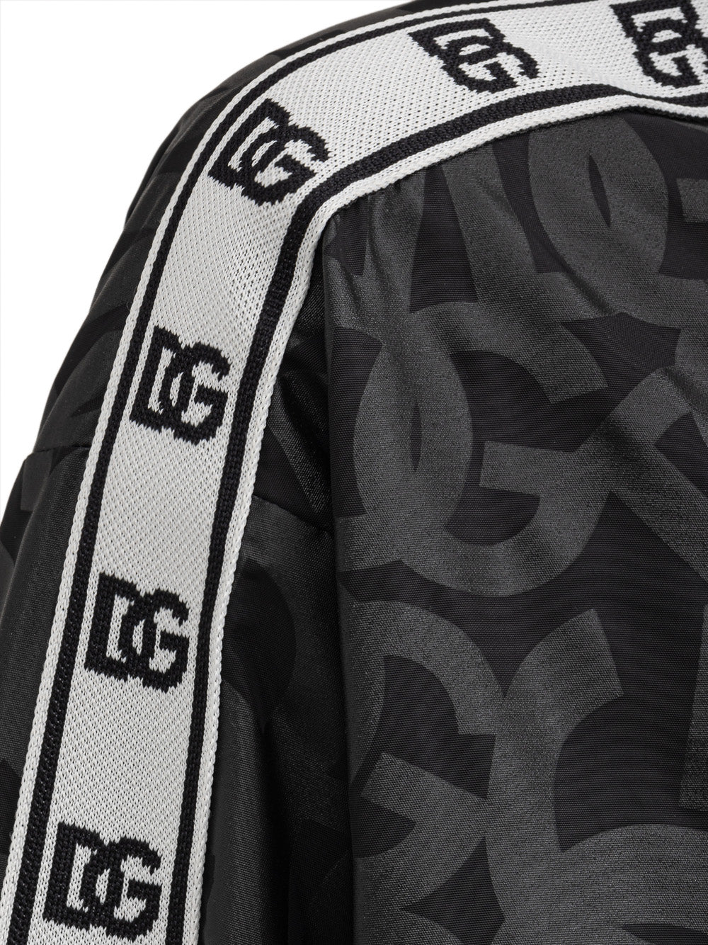 Dolce & Gabbana Logo Oversized Windbreaker Jacket