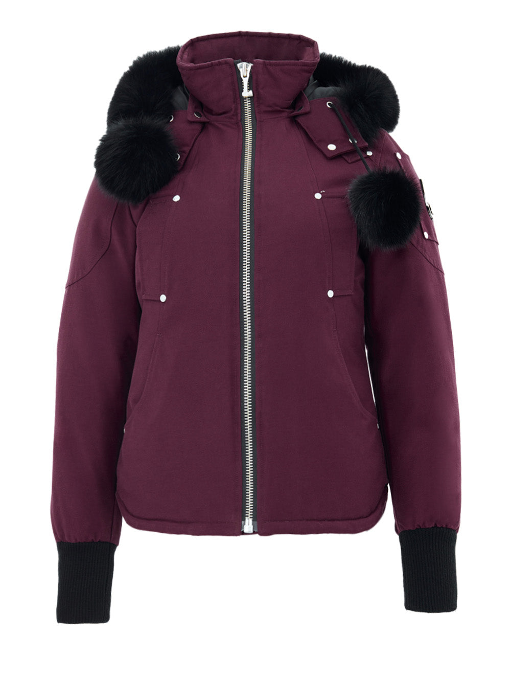 Moose Knuckles Women Bomber Burgundy